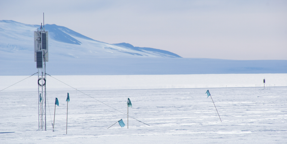 Two ARIANNA stations in Antarctica